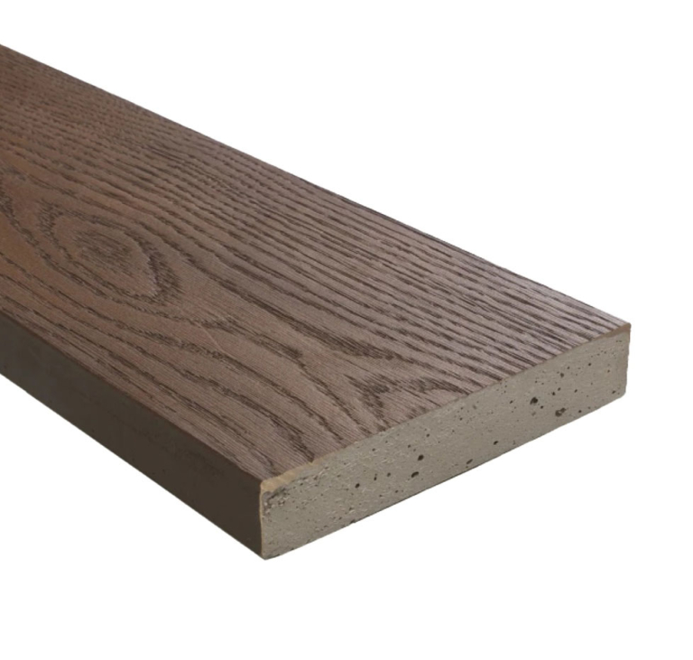 Millboard Enhanced Grain Composite Decking Antique Oak PlastixPlus