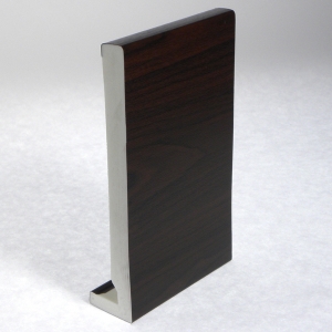 16mm Rosewood Square Fascia - Plastix Plus Trade Counter